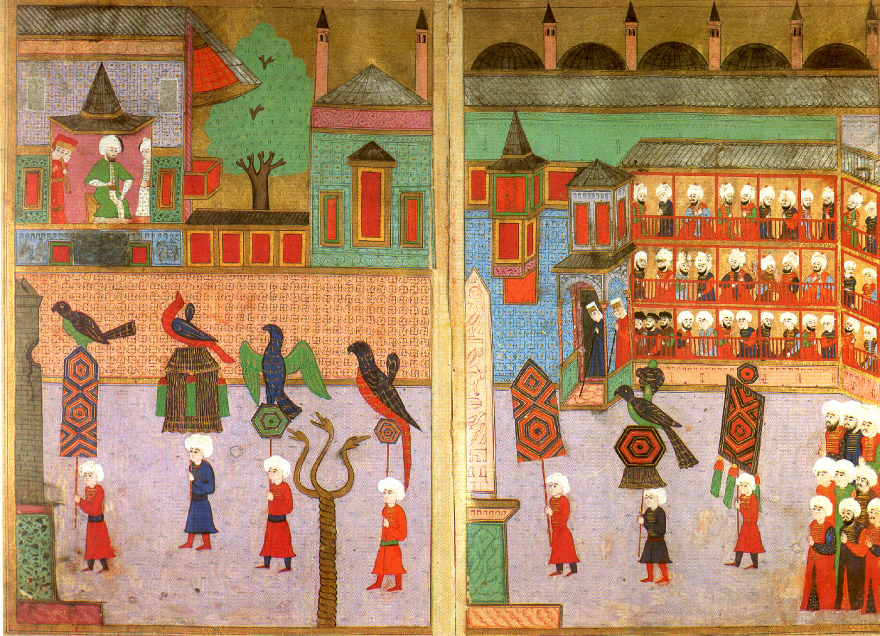 Ottoman court workshop, Surname-i Humayun (guild processions), c. 1582-88