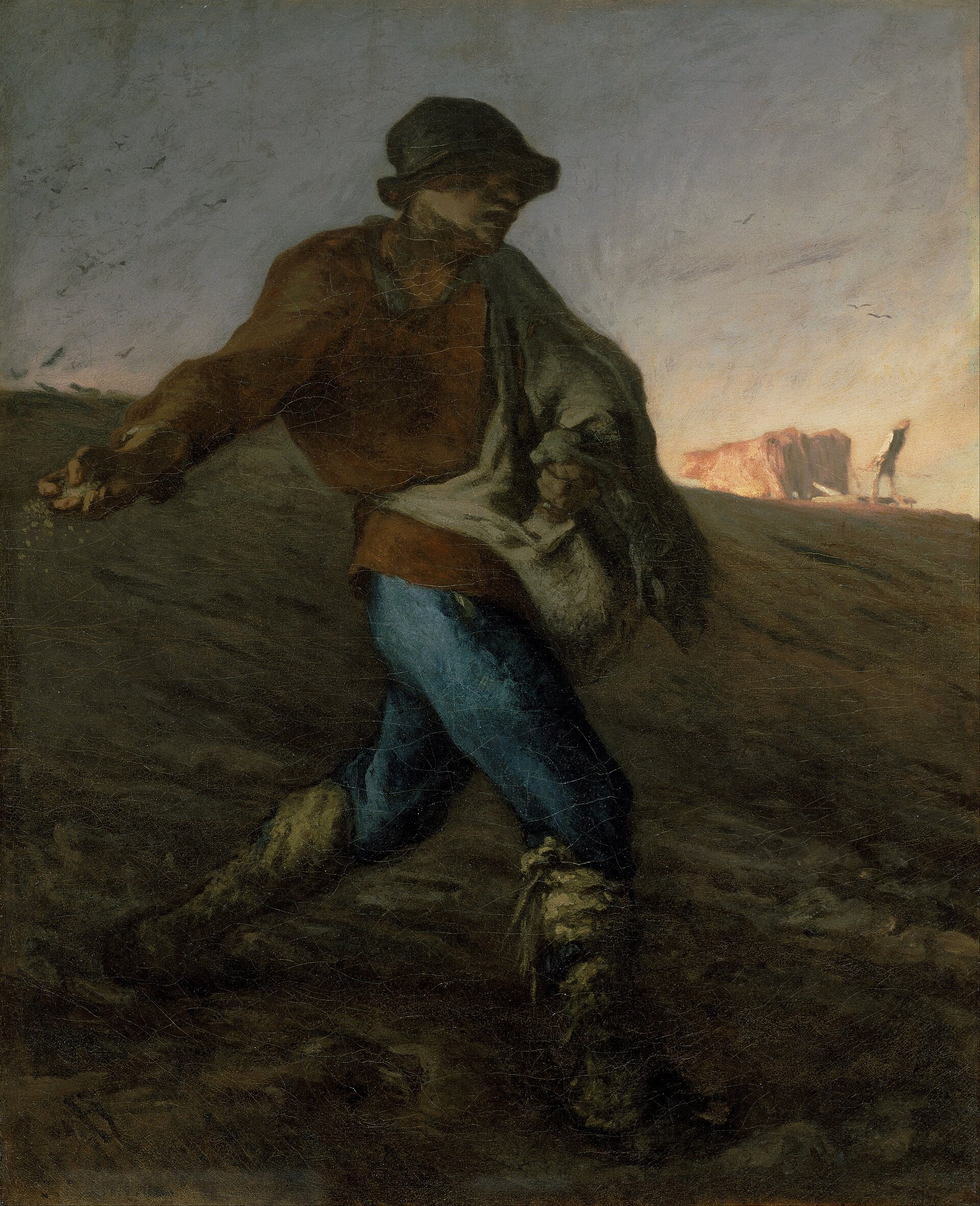 Jean-Francois Millet, The Sower, 1850