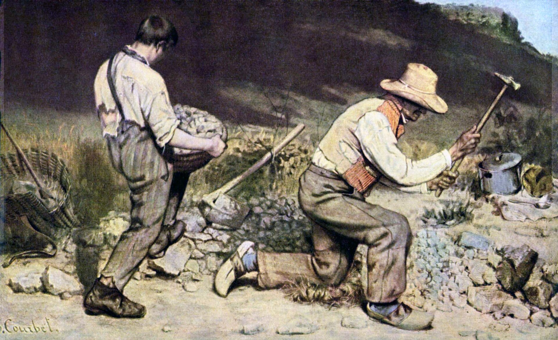 Gustave Courbet, The Stonebreakers, 1849