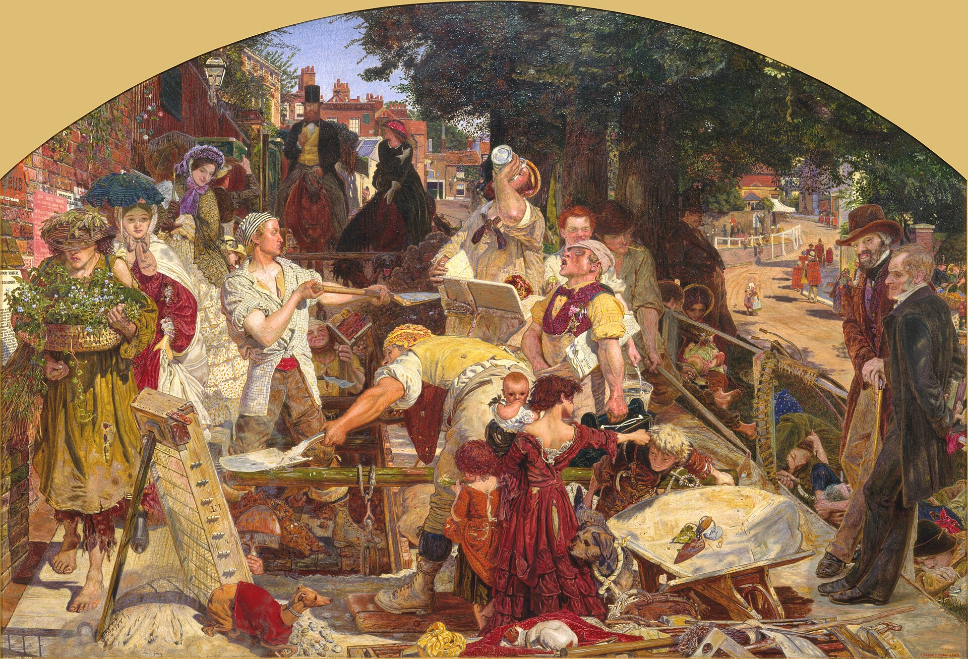 Ford Madox Brown, Work, 1852-65