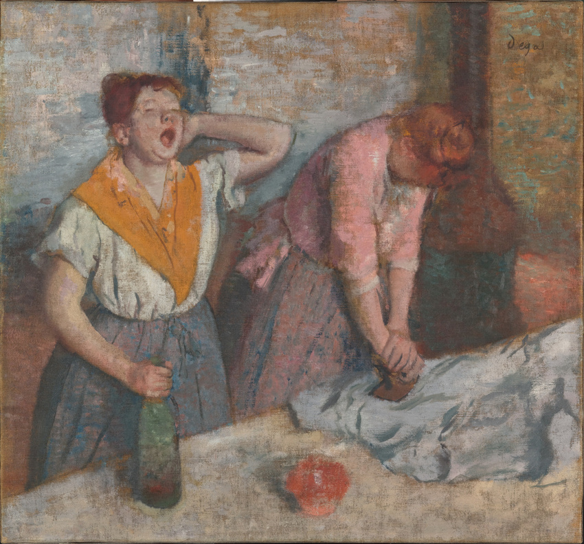 Edgar Degas, Women Ironing (The Laundresses), c. 1884