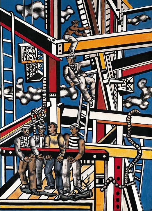 Fernand Leger, The Builders (Les Constructeurs), 1950