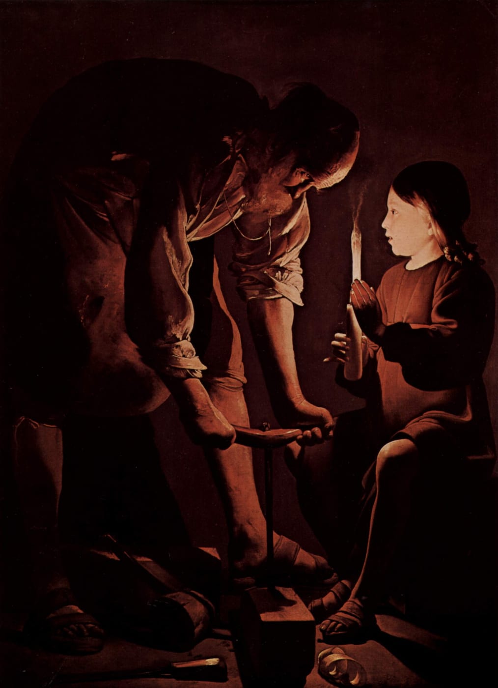 Georges de La Tour, Saint Joseph the Carpenter, c. 1642