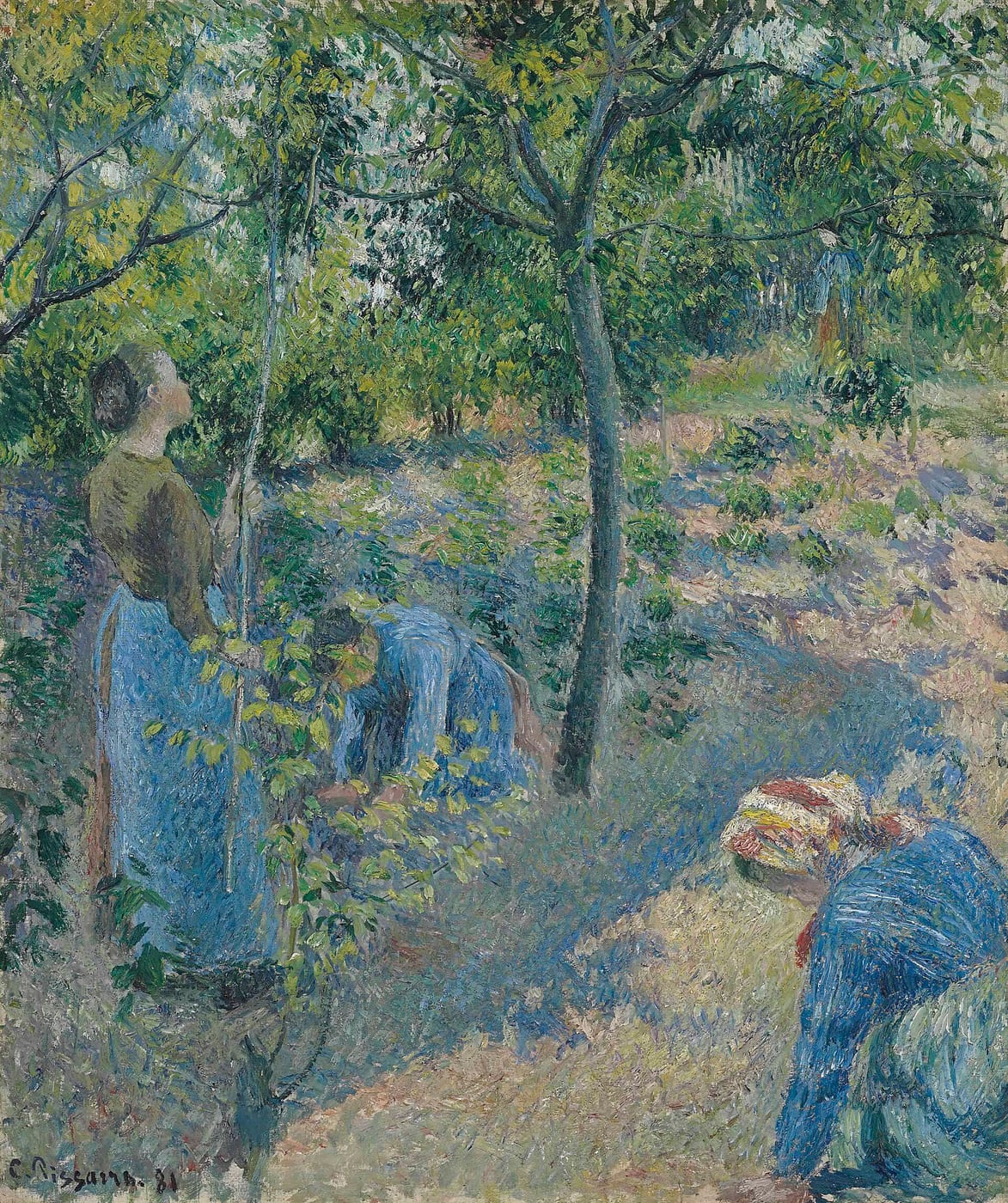 Camille Pissarro, The Apple Pickers, 1881