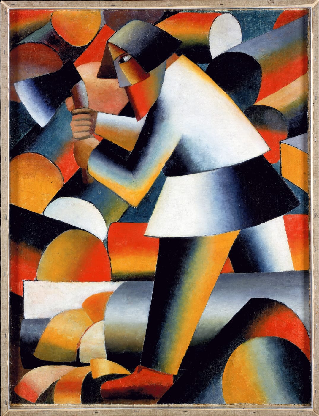Kazimir Malevich, The Woodcutter, 1912-13