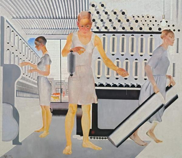 Aleksandr Deineka, Textile Workers, 1927