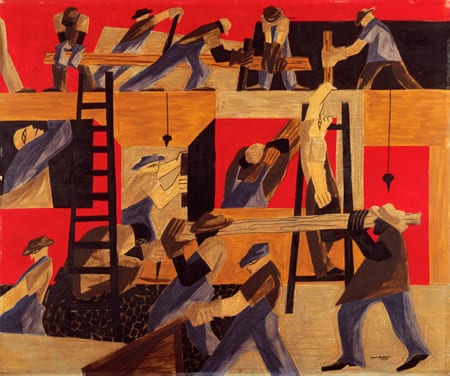 Jacob Lawrence, The Builders, 1947